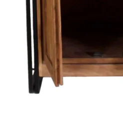 Wohnen Designermöbel|Garderobenschränke*Dielenkleiderschrank Mendoza aus Akazie Massivholz