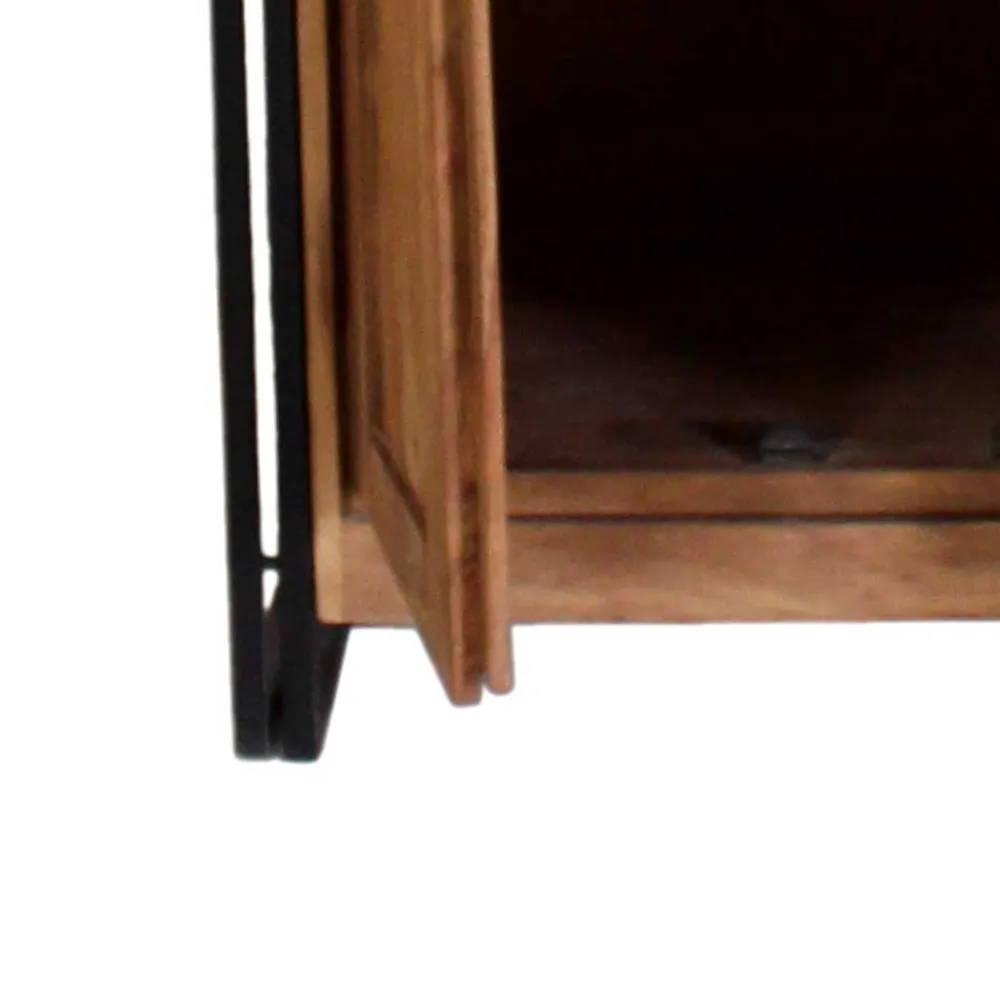 Wohnen Designermöbel|Garderobenschränke*Dielenkleiderschrank Mendoza aus Akazie Massivholz