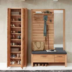 Wohnen Diele Komplett*Dielenmöbel Kombination Set - Viktorion (dreiteilig)