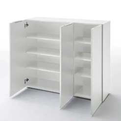 Wohnen Dielenmöbel Satumare in Braun Wenge Dekor (dreiteilig)