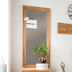 Wohnen Spiegel|Flurspiegel*Dielenspiegel Delvestra aus Wildeiche Massivholz