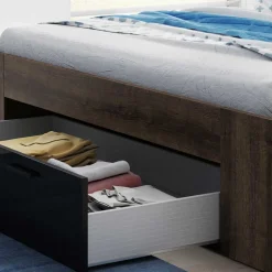 Wohnen Jugendbetten*Doppelbett mit Sockel und Stauraum - Ulpro