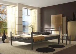 Wohnen Jugendbetten*Doppelbett Ramona aus Metall