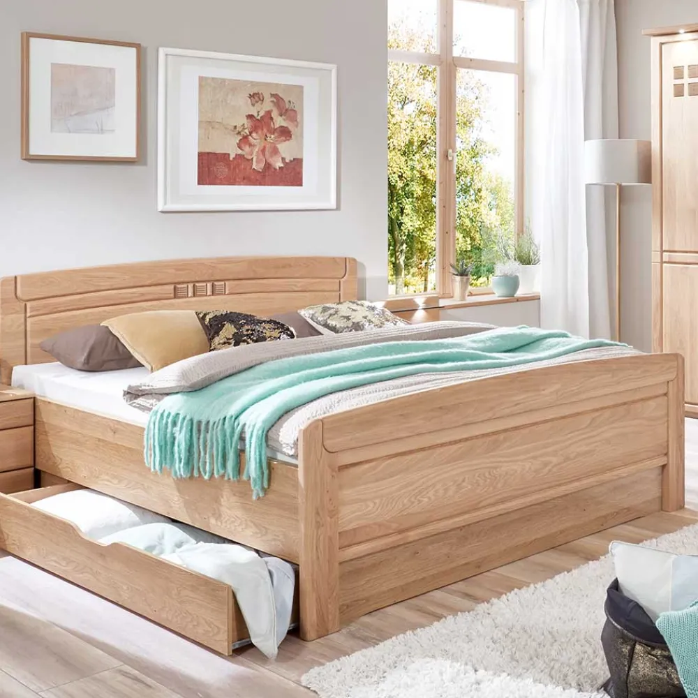 Wohnen Doppelbettgestell mit Schubladen - Sendician