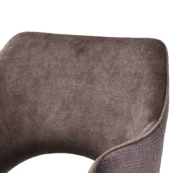 Wohnen Drehbare Tischsessel in Hellbraun - Rovinja (2er Set)