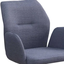 Wohnen Küchenstühle|Esszimmerstühle*Drehbarer Armlehnenstuhl in Dunkelgrau - Bowies