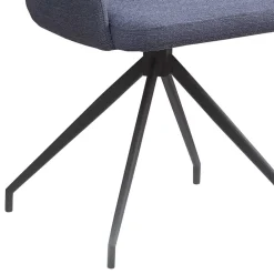 Wohnen Küchenstühle|Esszimmerstühle*Drehbarer Armlehnenstuhl in Dunkelgrau - Bowies