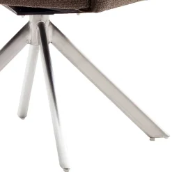 Wohnen Wohnzimmerstühle*Drehbarer Armlehnenstuhl fürs Esszimmer - Mailak (2er Set)