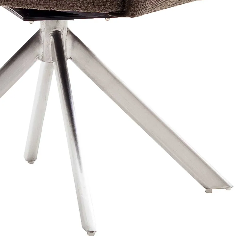 Wohnen Wohnzimmerstühle*Drehbarer Armlehnenstuhl fürs Esszimmer - Mailak (2er Set)