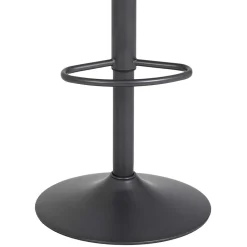 Wohnen Drehbarer Barstuhl in Anthrazit - Janyna (2er Set)