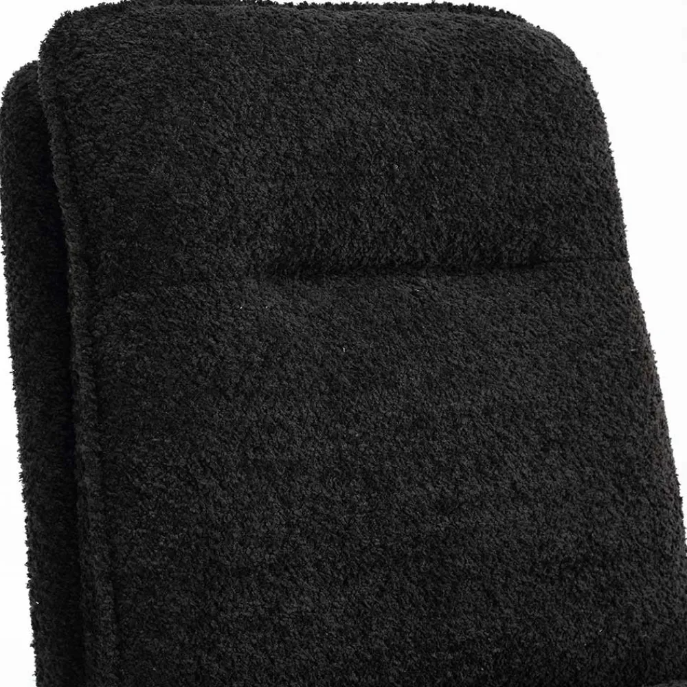 Wohnen Küchenstühle|Esszimmerstühle*Drehbarer Essstuhl in Anthrazit Boucle - Icoleran (2er Set)