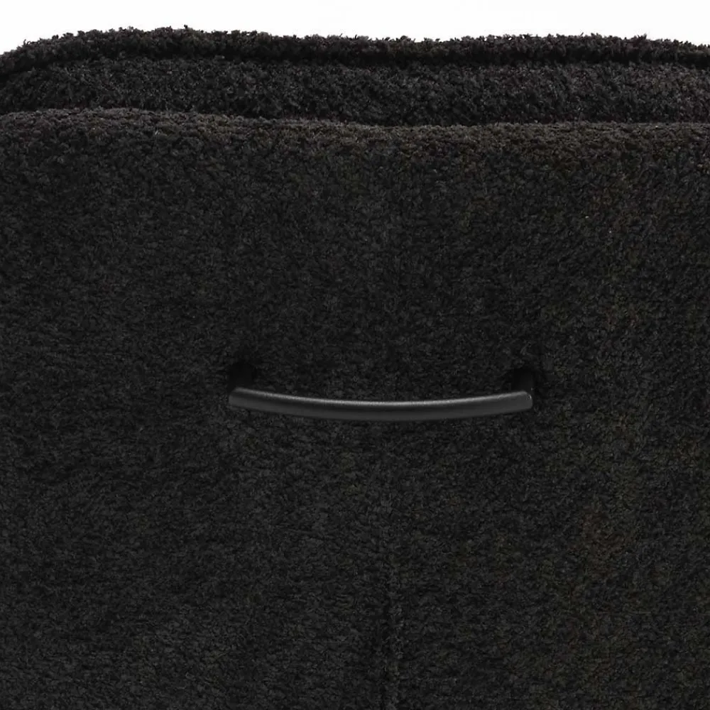 Wohnen Küchenstühle|Esszimmerstühle*Drehbarer Essstuhl in Anthrazit Boucle - Icoleran (2er Set)