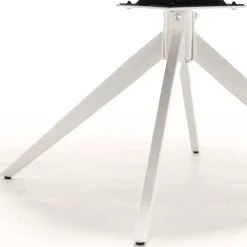 Wohnen Drehbarer Esstischsessel in Ockergelb - Karin (2er Set)