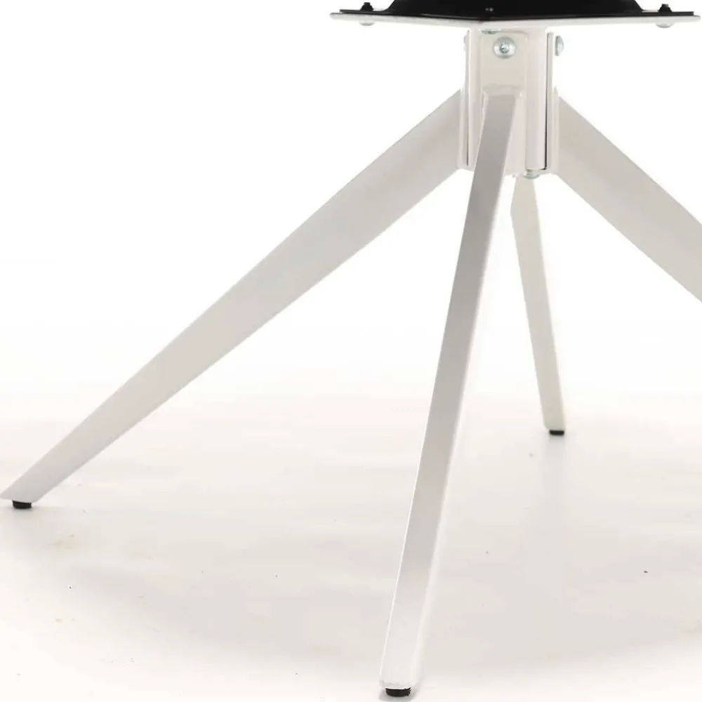 Wohnen Drehbarer Esstischsessel in Ockergelb - Karin (2er Set)