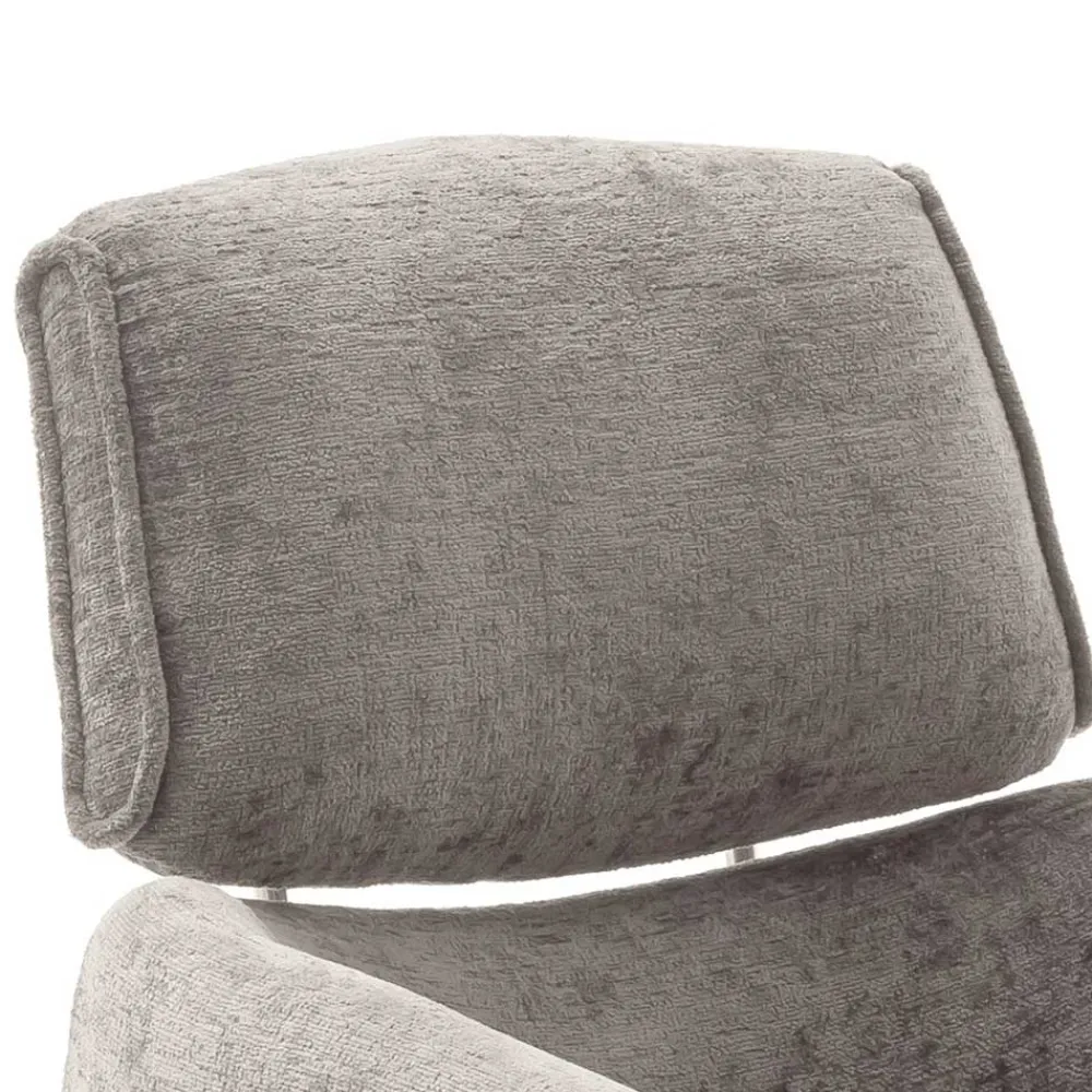 Wohnen Drehbarer Esstischstuhl in Taupe - Linette (2er Set)