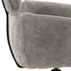 Wohnen Drehbarer Esstischstuhl in Taupe - Linette (2er Set)