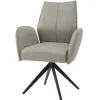 Wohnen Drehbarer Esstischstuhl mit Armlehnen - Fiafanda (2er Set)