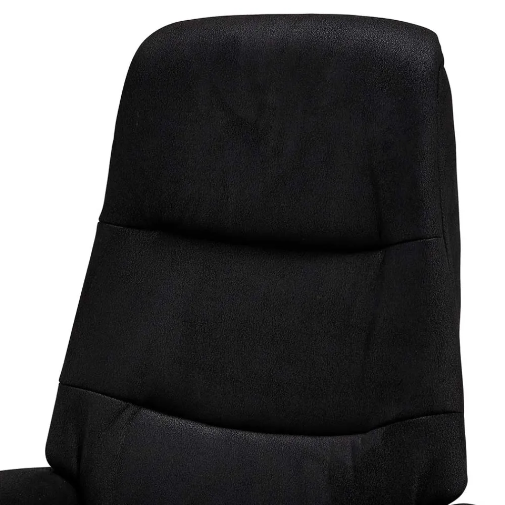 Wohnen Sessel & Hocker|Sessel*Drehbarer Fernsehsessel in Schwarz Microfaser - Jonata