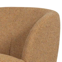 Wohnen Drehbarer Polstersessel in Currygelb meliert - Waltma