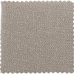 Wohnen Drehbarer Polsterstuhl aus Boucle Stoff in Beige - Magan