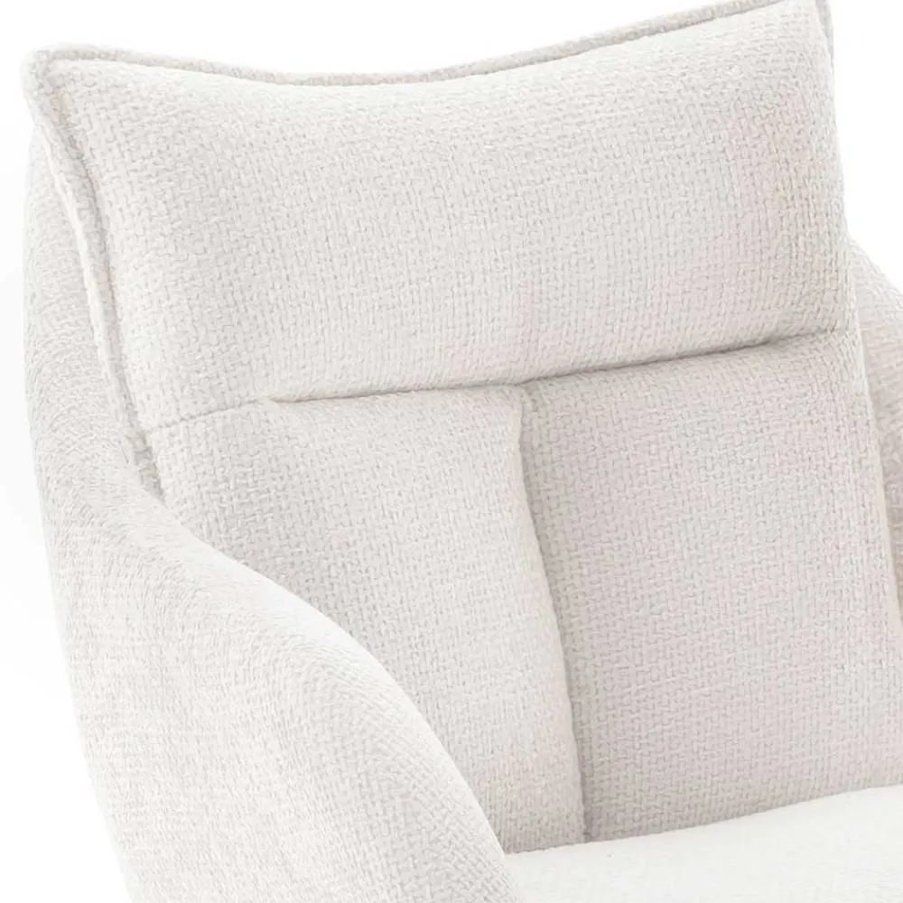 Wohnen Drehbarer Polsterstuhl mit Armlehnen - Attrona (2er Set)