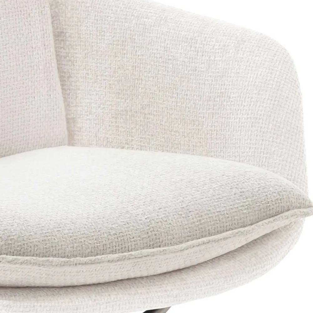 Wohnen Drehbarer Polsterstuhl mit Armlehnen - Attrona (2er Set)