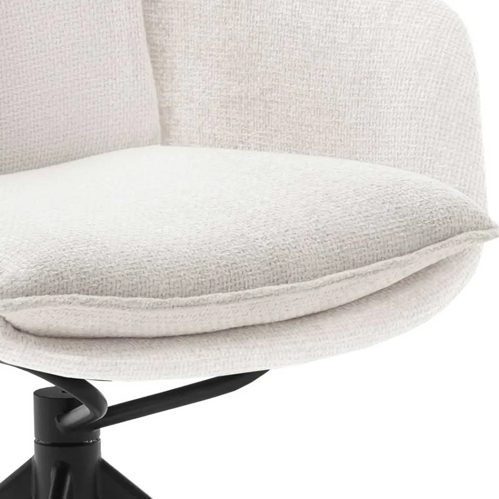 Wohnen Drehbarer Polsterstuhl mit Armlehnen - Attrona (2er Set)