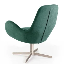 Wohnen Sessel & Hocker|Stühle*Drehbarer Retro Loungesessel in Türkis - Vitablo