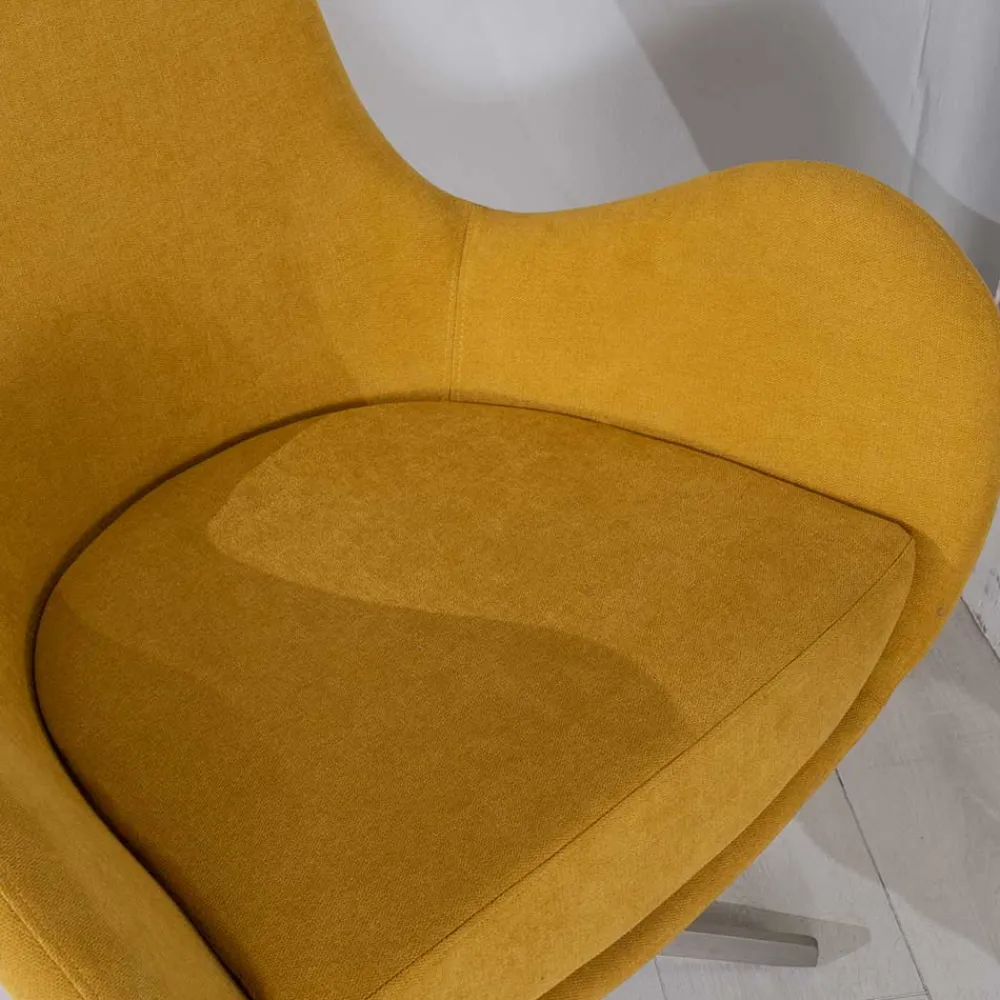 Wohnen Sessel & Hocker|Stühle*Drehbarer Retrosessel in Gelb - Phantom