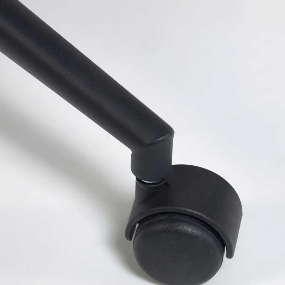 Wohnen Bürostühle*Drehbarer Schreibtischstuhl mit Armlehnen in Grau - Vindo