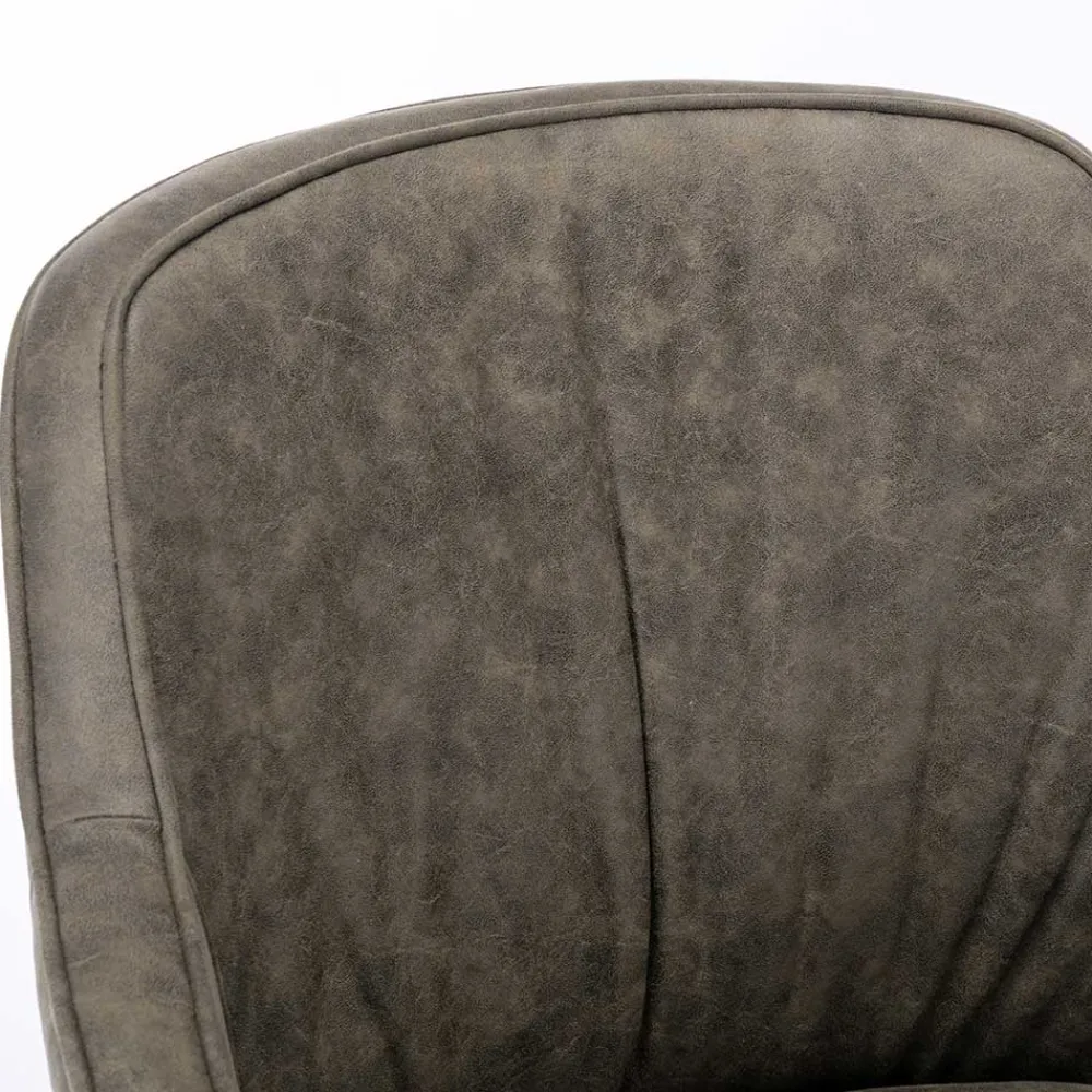 Wohnen Drehbarer Tischsessel in Braun - Adelaide