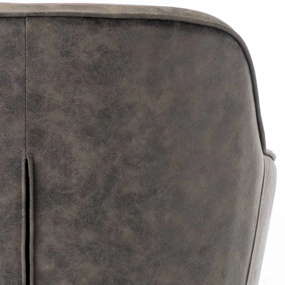 Wohnen Drehbarer Tischsessel in Braun - Adelaide