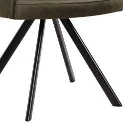 Wohnen Drehbarer Tischsessel in Khaki - Linz