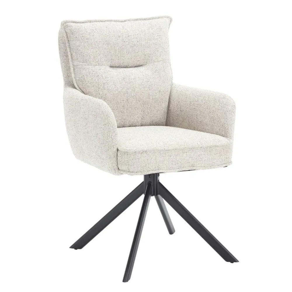 Wohnen Drehbarer Tischsessel mit Taschenfederkern - Lolang