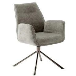 Wohnen Wohnzimmerstühle*Drehbarer Tischsessel mit Taschenfederkern - Lucia (2er Set)