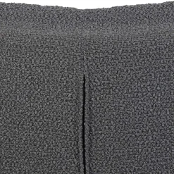 Wohnen Drehsessel ohne Armlehnen in Anthrazit Boucle - Matresca