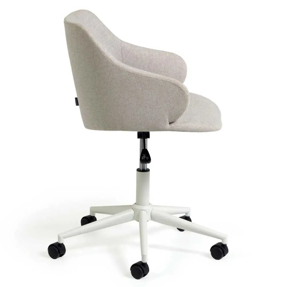 Wohnen Bürostühle*Drehstuhl in Hellgrau Strukturstoff - Spint