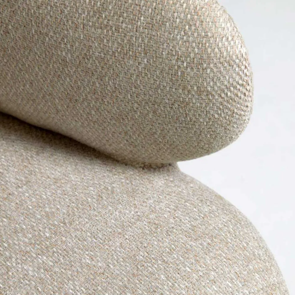 Wohnen Bürostühle*Drehstuhl in Hellgrau Strukturstoff - Spint