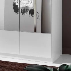 Wohnen Jugendzimmerschränke*Drehtürenschrank Mellevos mit Spiegeltüren