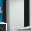 Wohnen Jugendzimmerschränke*Drehtürenschrank Raven in Weiß