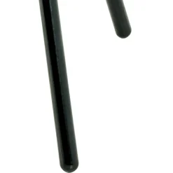 Wohnen Schwarze Möbel|Naturholzmöbel*Dreibein Beistelltisch mit Holzplatte aus Eiche - Berga