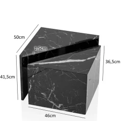 Wohnen Dreieckige Sofatische Kombi - Jillma (zweiteilig)