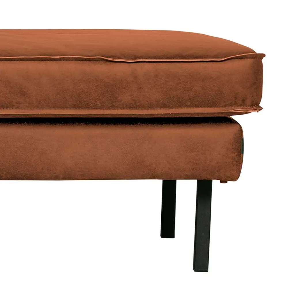 Wohnen Dreier Sofa aus Recyclingleder - Ossana