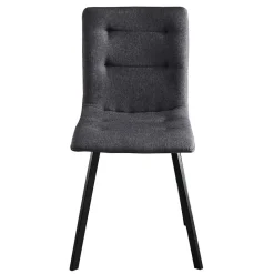 Wohnen Esszimmerstühle|Stühle*Dunkelgraue Essstühle in Modern - Nicoleta (2er Set)