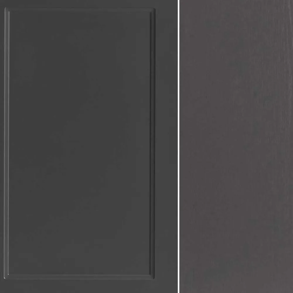 Wohnen Dunkelgraue Waschkonsole mit Einlassbecken - Novelya