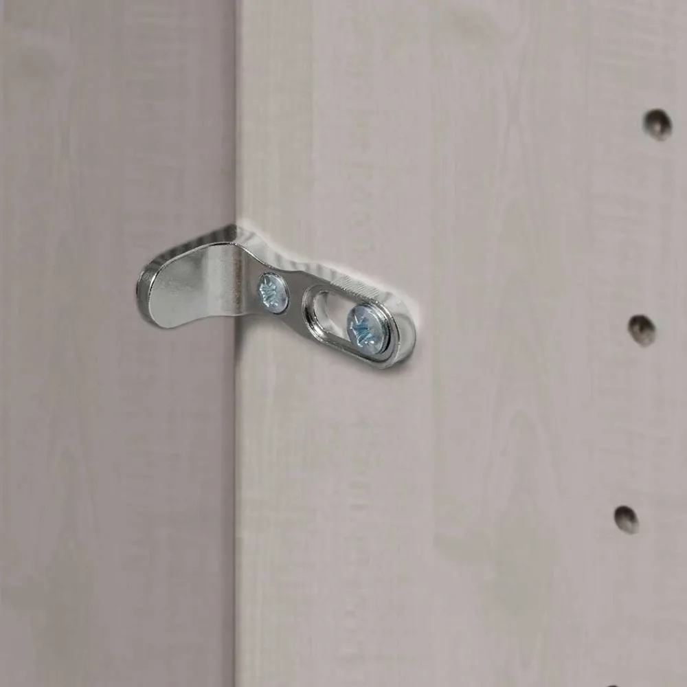 Wohnen Dunkelgrauer Kleiderschrank 6-türig - Mataram I