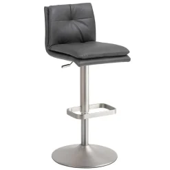 Wohnen Dunkelgrauer Tresenstuhl in modernem Design - Bultino