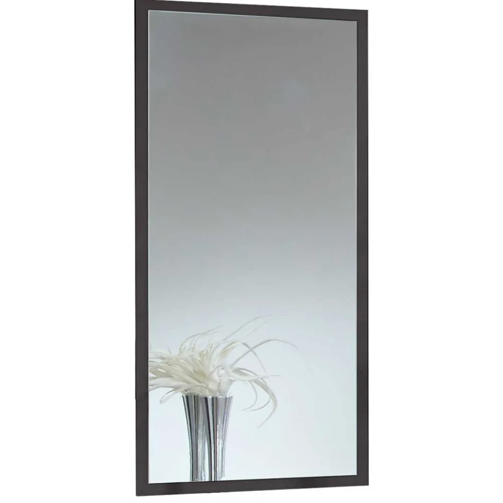 Wohnen Graue Möbel|Spiegel*Dunkelgrauer Wandspiegel in modernem Design - Ardila