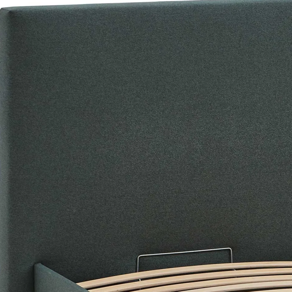 Wohnen Jugendbetten*Dunkelgrünes Bett mit Bettkasten - Arabos