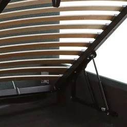 Wohnen Jugendbetten*Dunkelgrünes Bett mit Bettkasten - Arabos